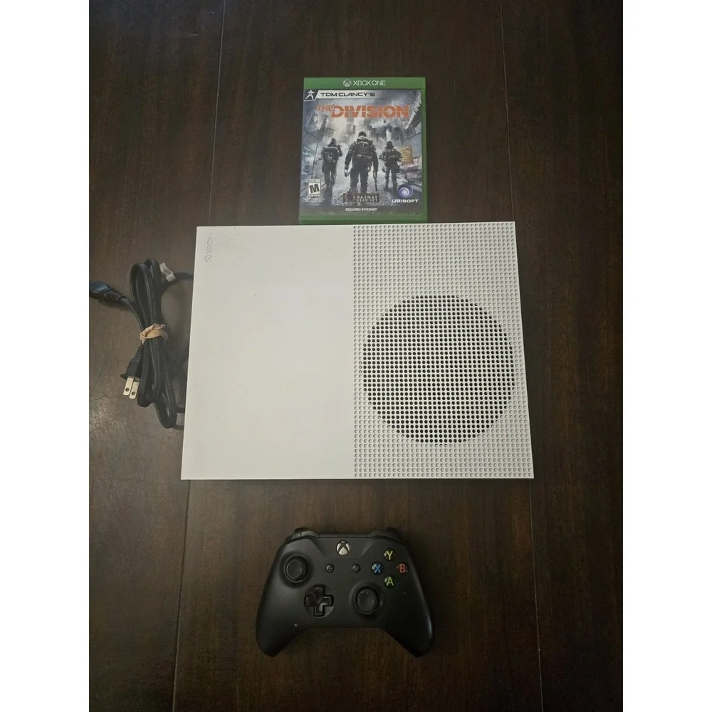Microsoft Xbox One S 1TB Console Bundle w/ Wireless Controller And Game